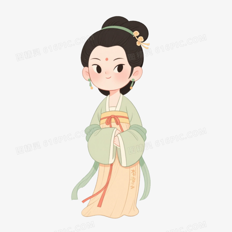 历史人物李清照免抠元素