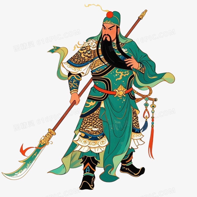 中国风历史人物免抠元素