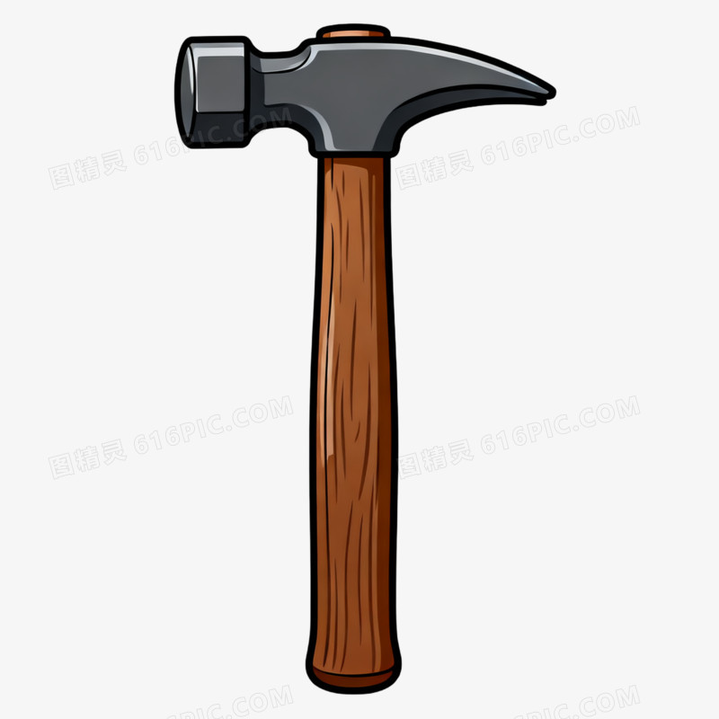 维修修理工具锤子免抠元素