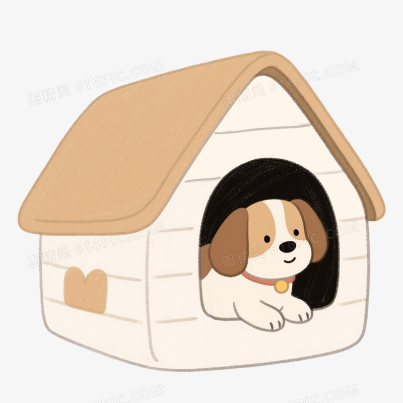 宠物用品狗窝免抠元素
