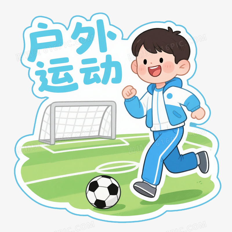 卡通手绘预防流感免抠元素