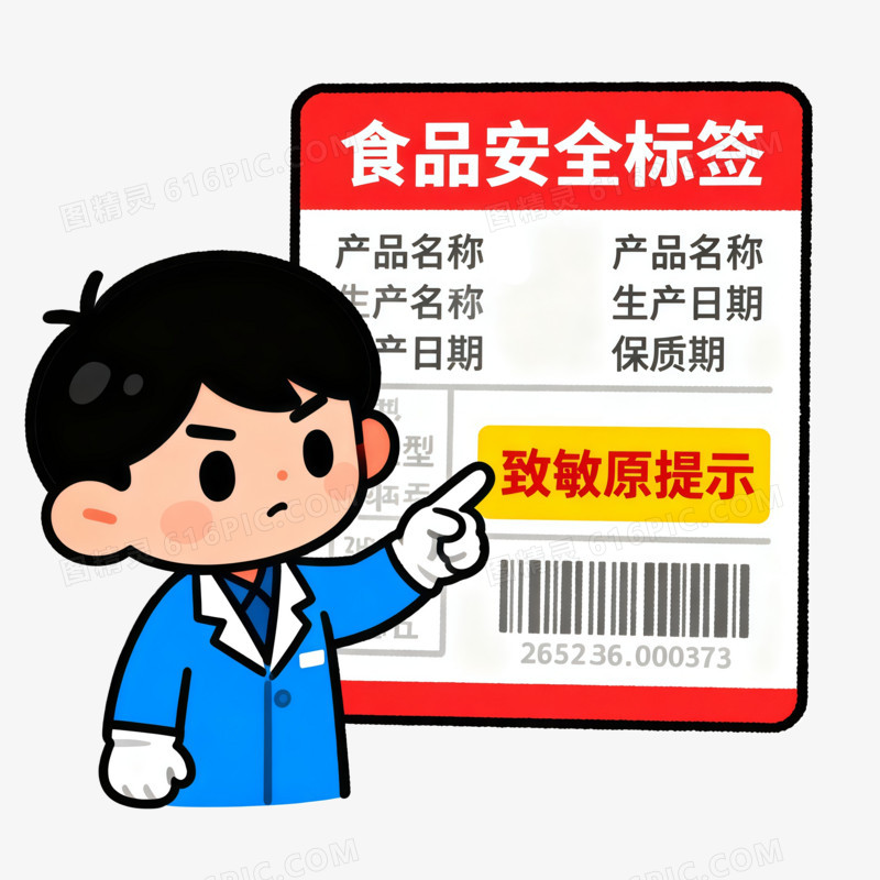 食品安全g标签ai免抠元素