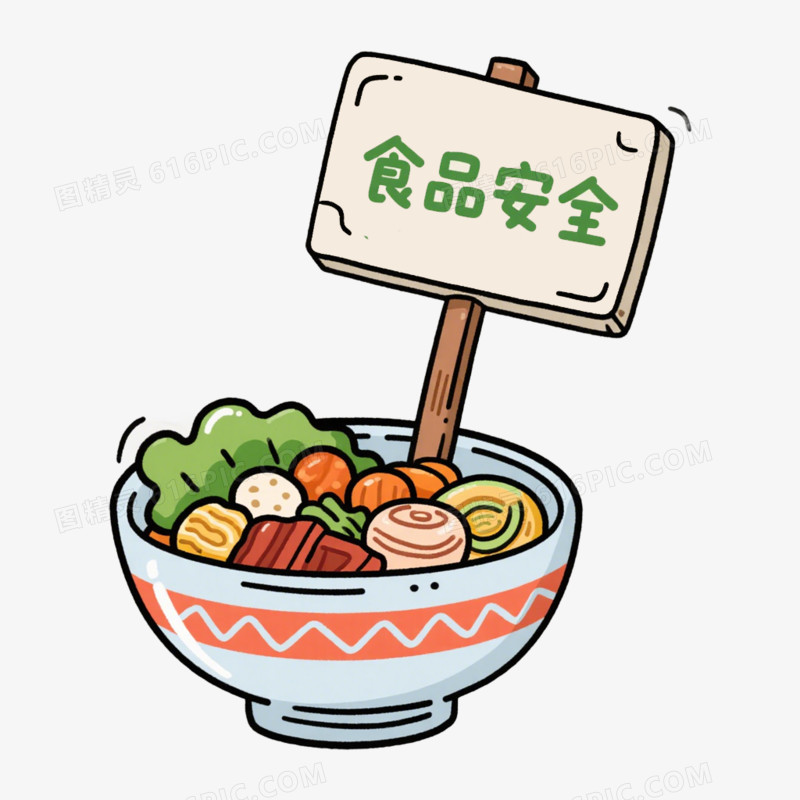 食品安全免抠元素