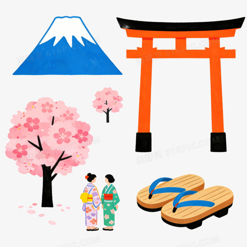 日本文化免抠元素