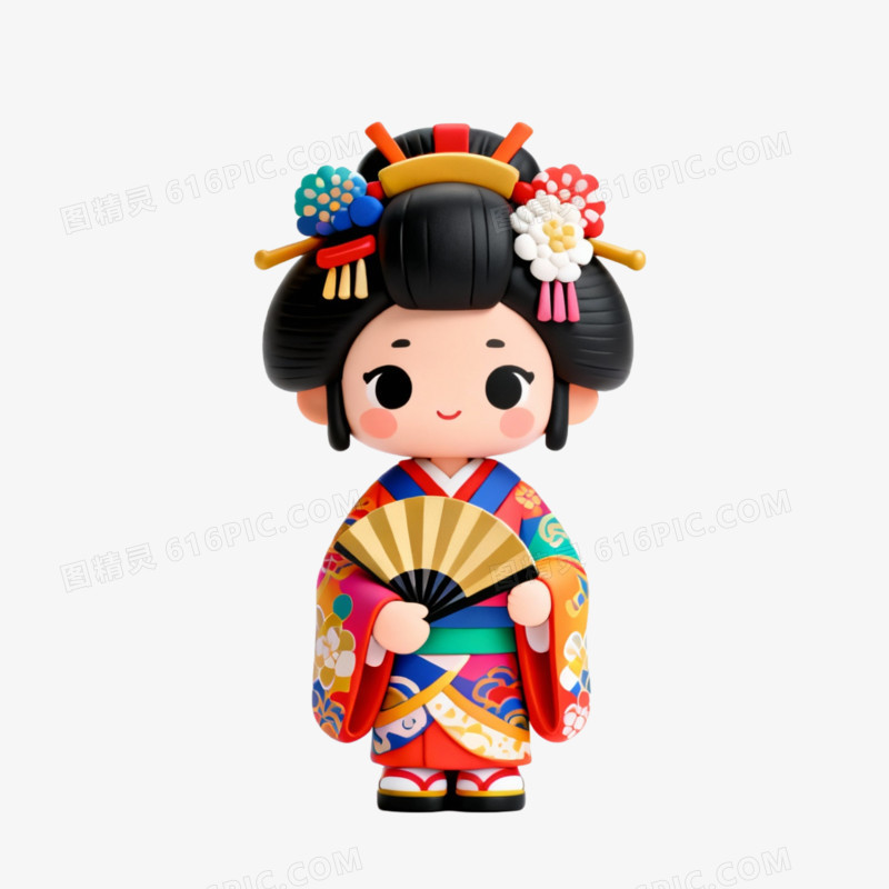 日本歌姬玩偶免抠元素