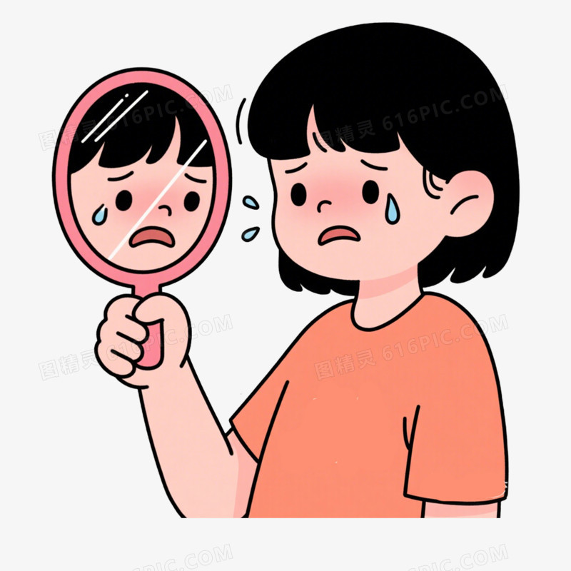 压力心理健康焦虑免抠元素