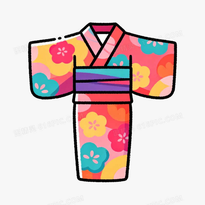 日本和服免抠元素