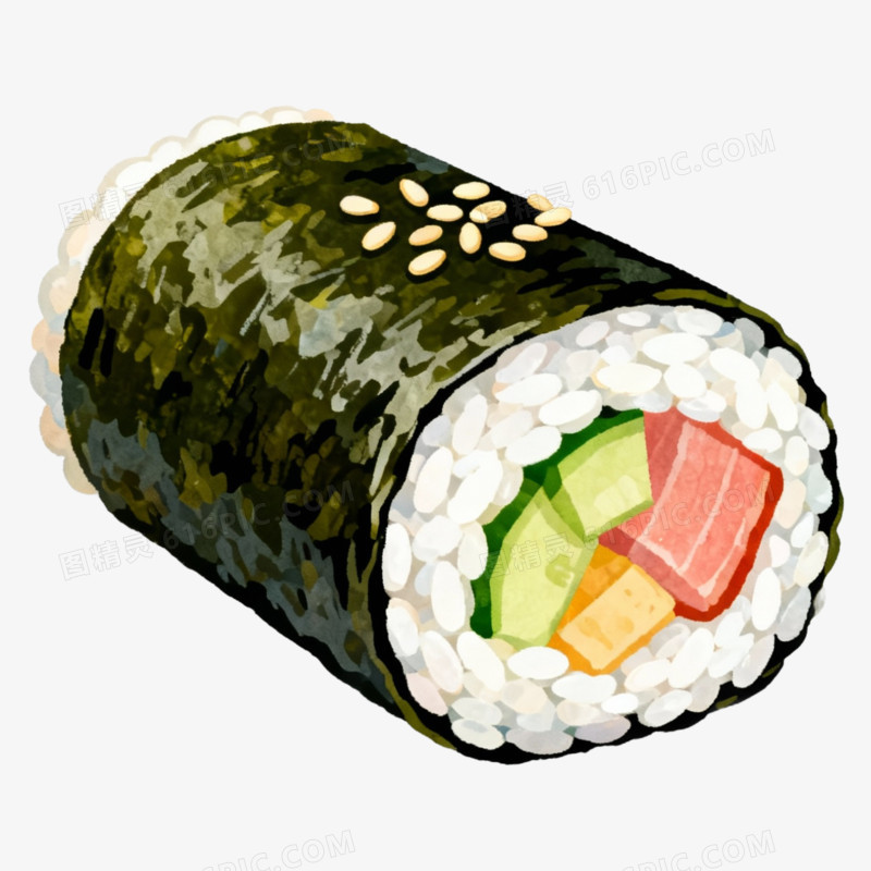 日本食物寿司免抠元素