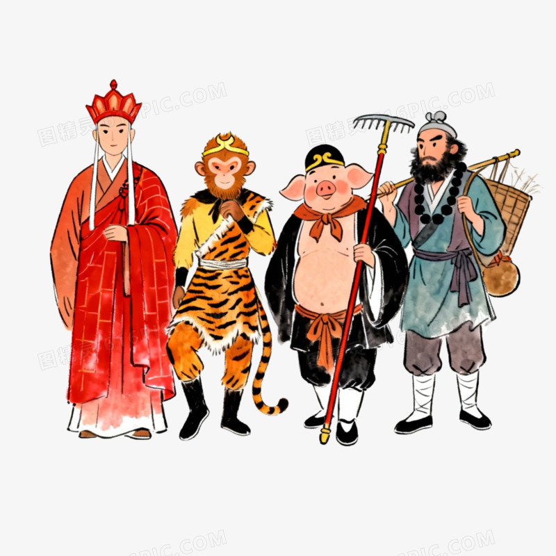 西游记唐僧师徒免抠元素