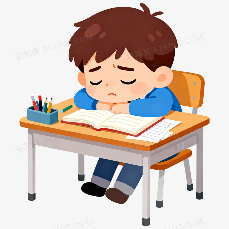 卡通手绘心理健康免抠元素