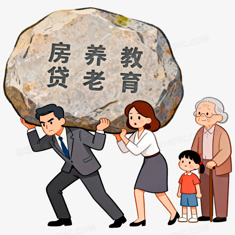 卡通手绘心理健康免抠元素