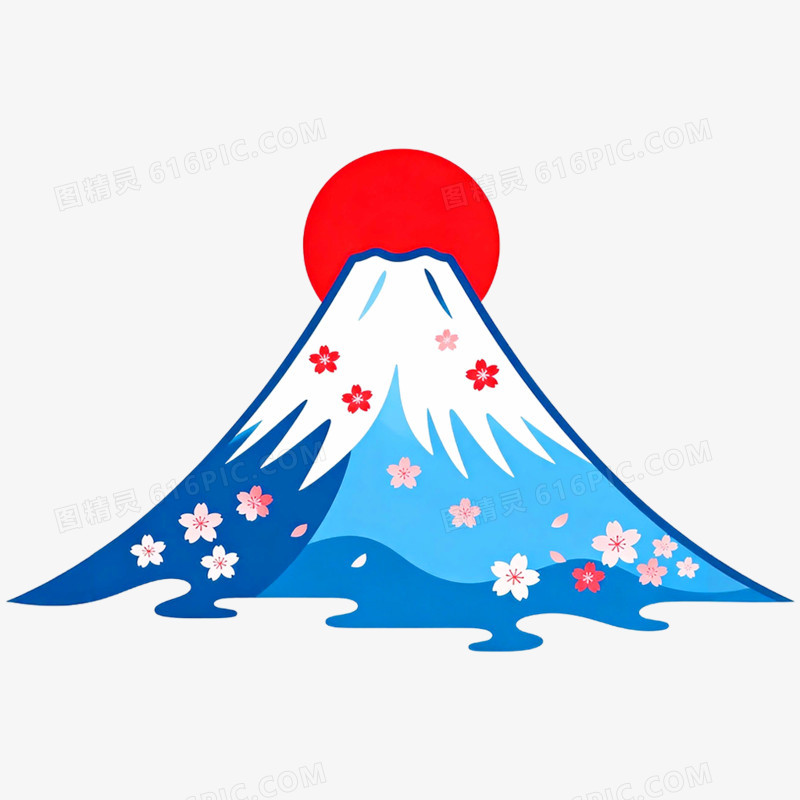 卡通手绘日本文化免抠元素