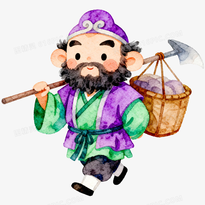 卡通手绘西游记人物免抠元素