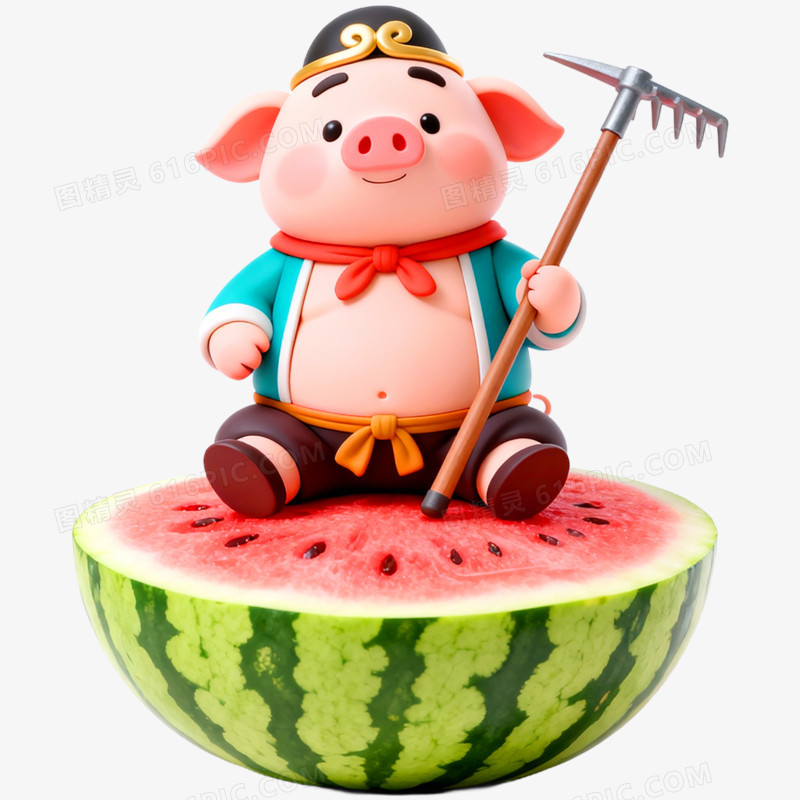 3D立体西游记人物免抠元素