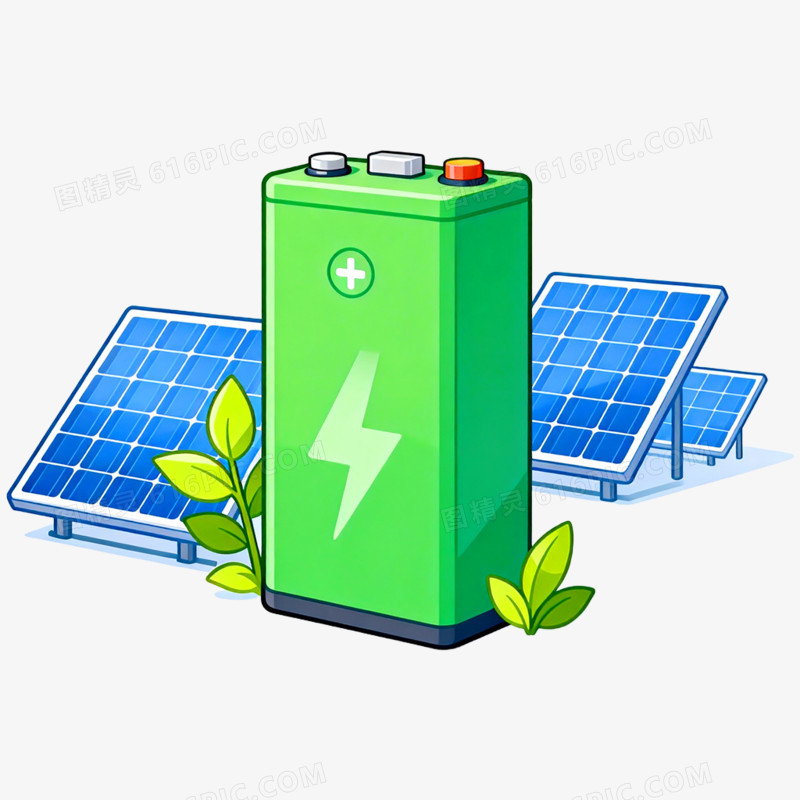 卡通手绘绿色环保免抠元素