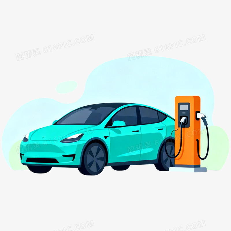 卡通手绘绿色环保免抠元素