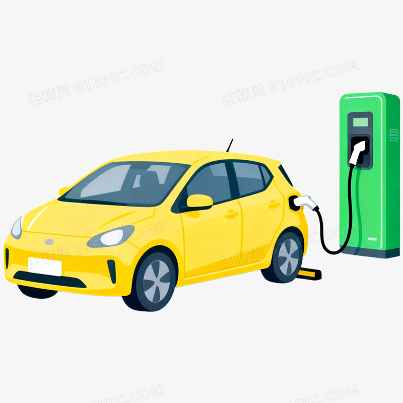 卡通手绘绿色环保免抠元素