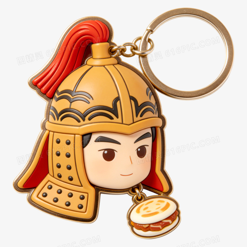 城市宣传西安兵马俑文创设计免抠元素