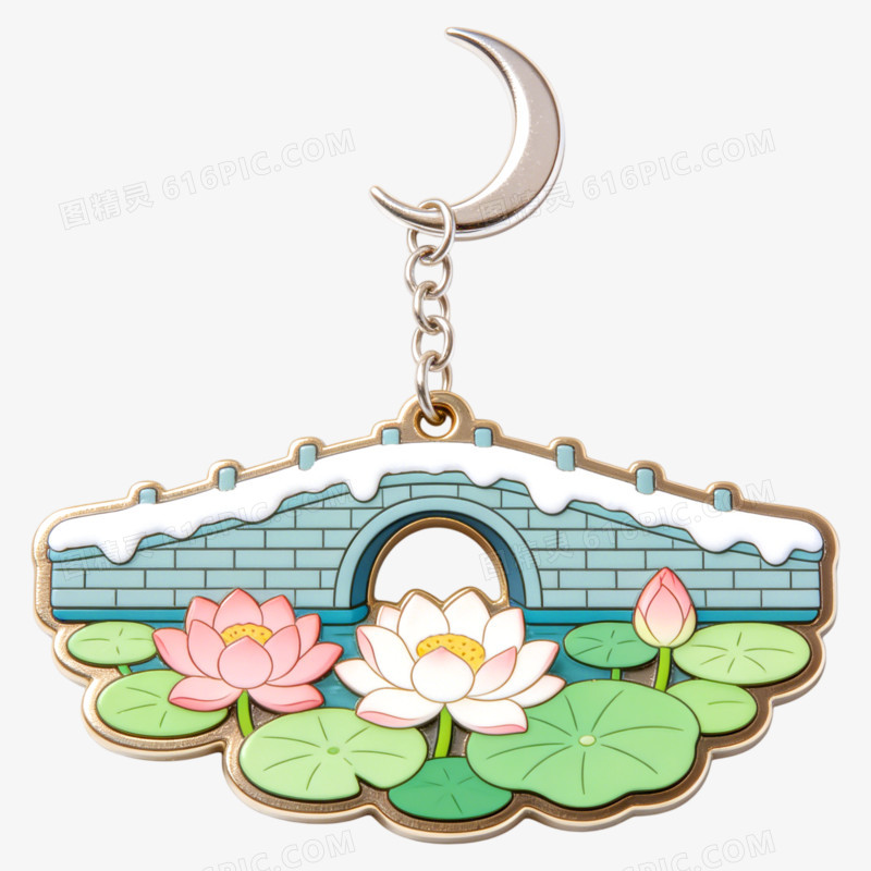 城市宣传杭州西湖文创设计免抠元素