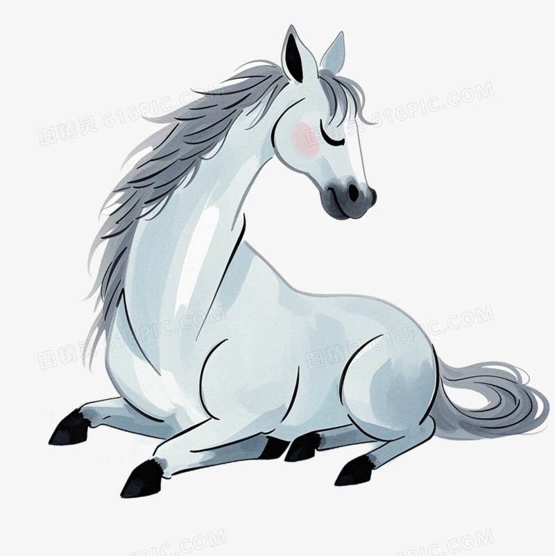 西游记白龙马免抠元素