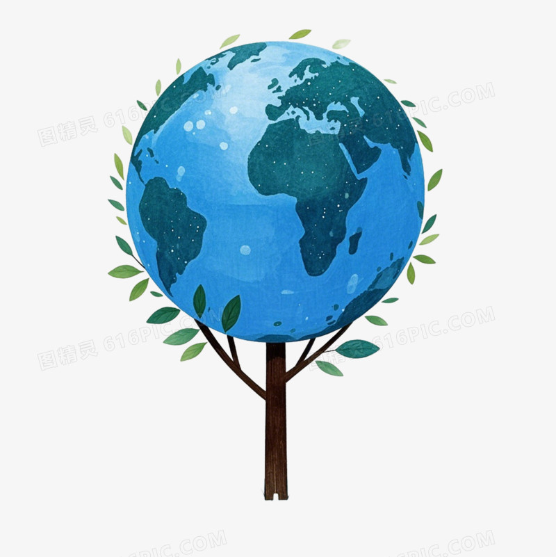 绿色环保免抠元素