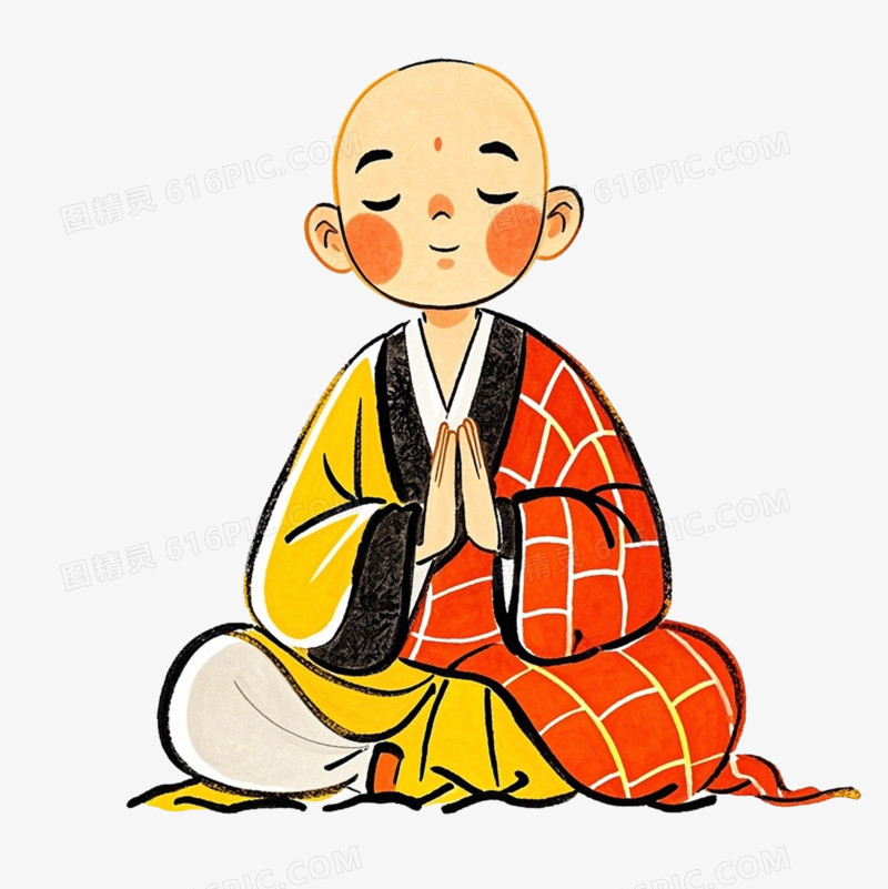 西游记唐僧人物免抠元素