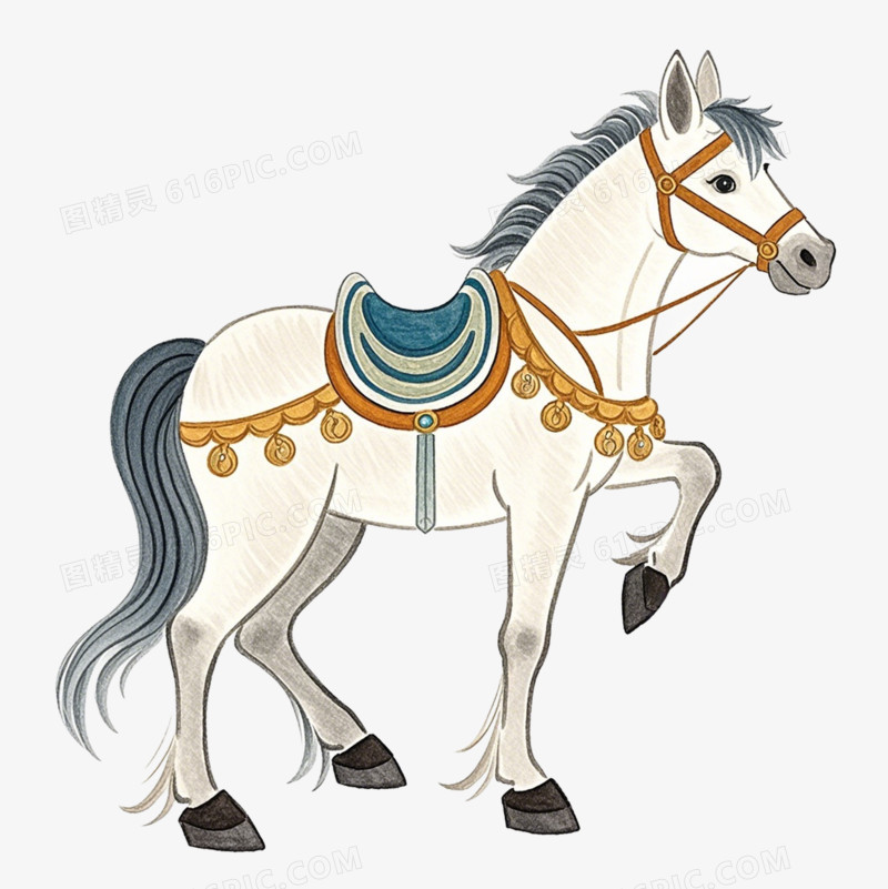 西游记白龙马免抠元素