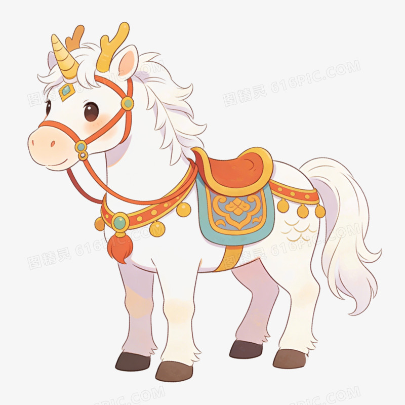 西游记白龙马免抠元素