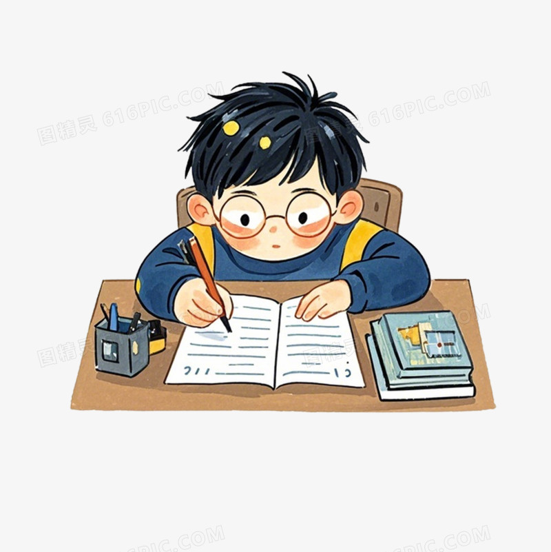 彩色卡通心理健康免抠元素