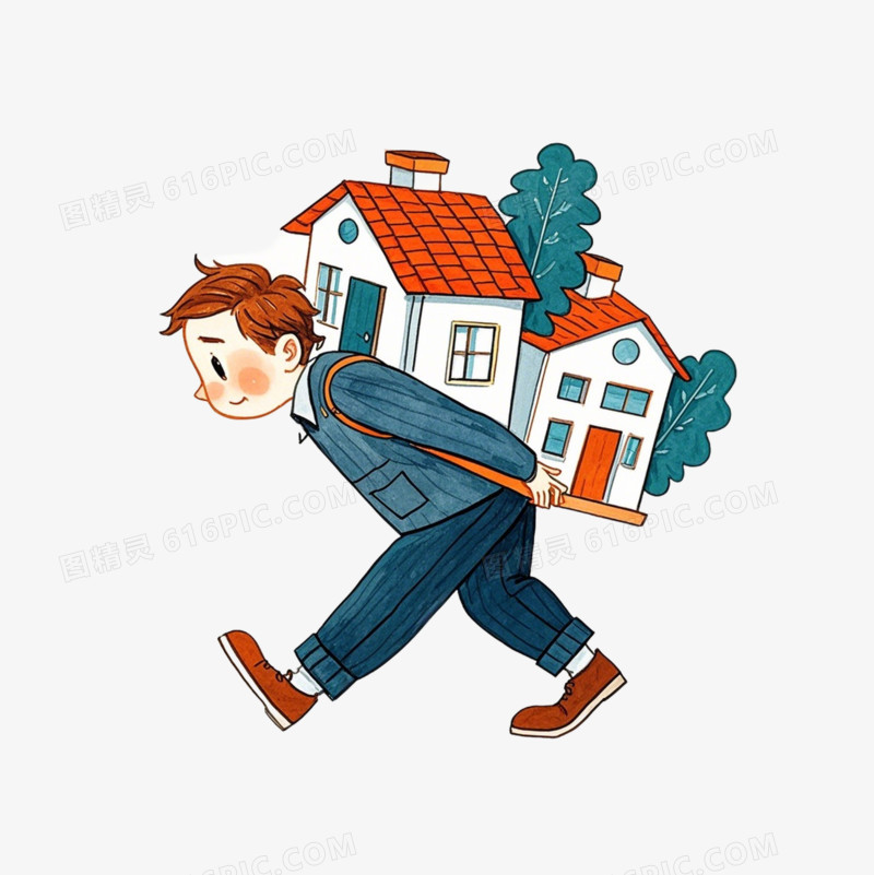 卡通心理健康免抠元素