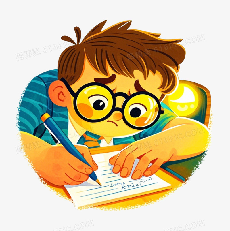 卡通心理健康免抠元素