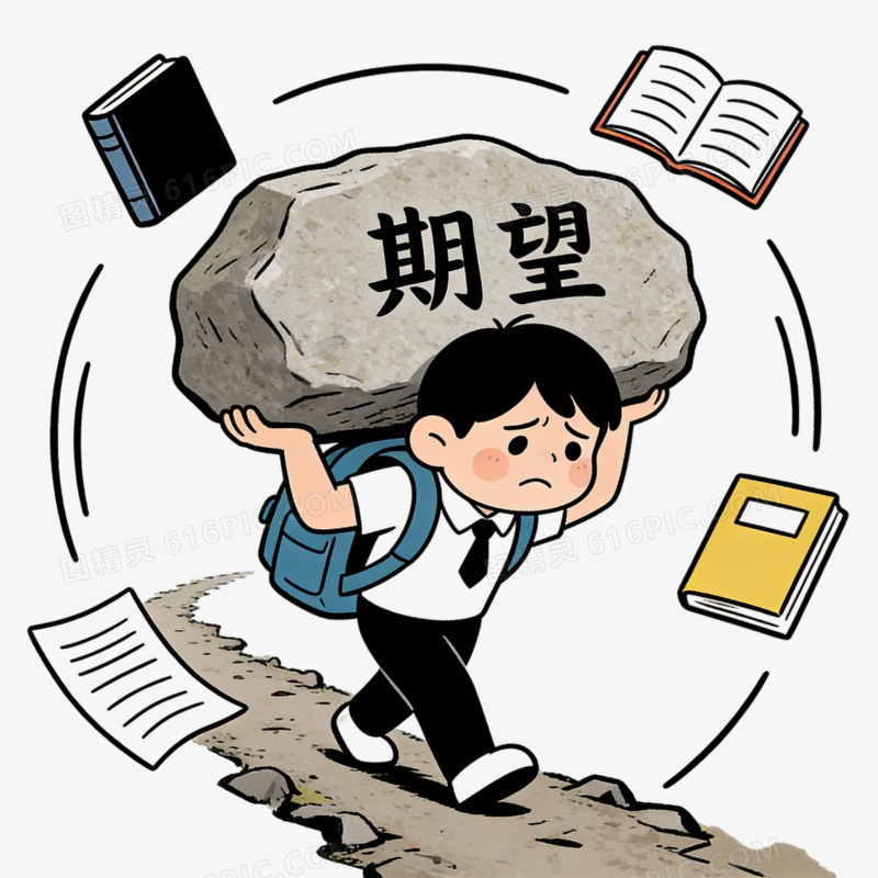 卡通手绘心理健康免抠元素