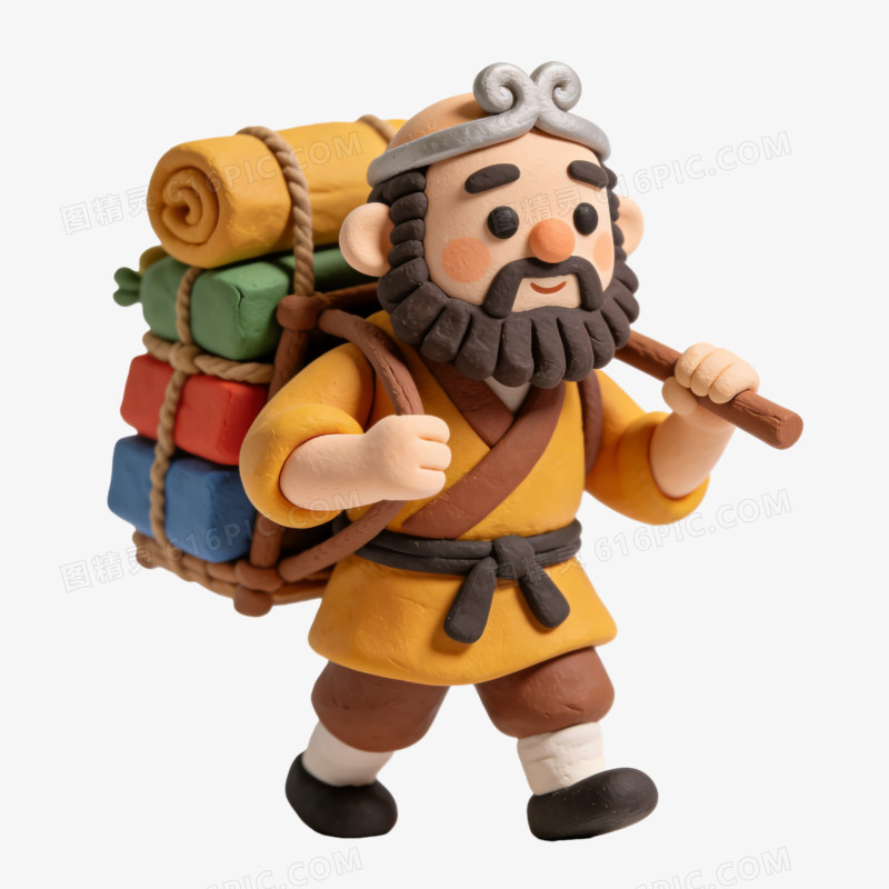 西游记布偶沙僧ai免抠元素