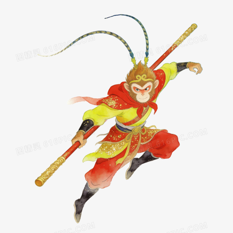 西游记孙悟空ai免抠元素