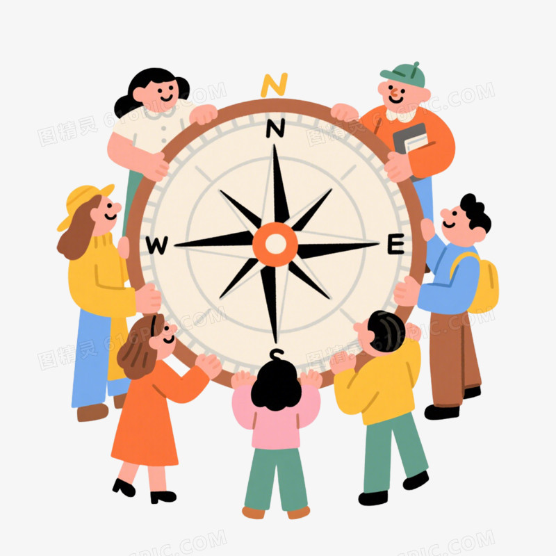 指南针罗盘免抠元素