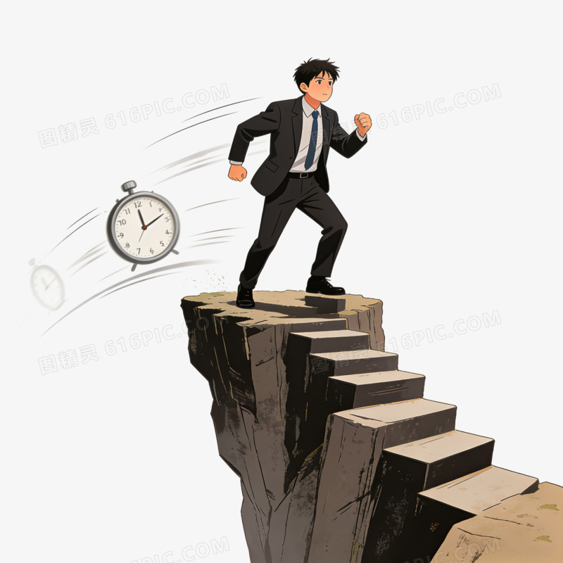 工作压力ai免抠元素