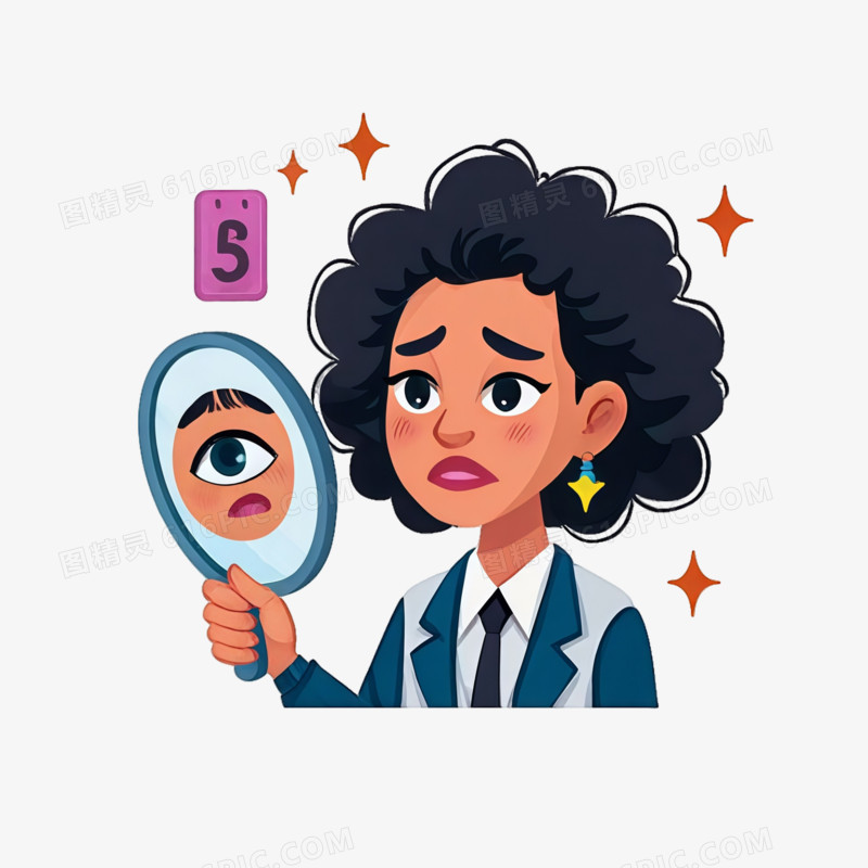 容颜压力ai免抠元素