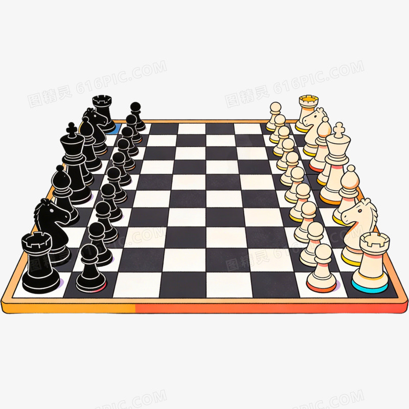 国际象棋益智游戏免抠元素