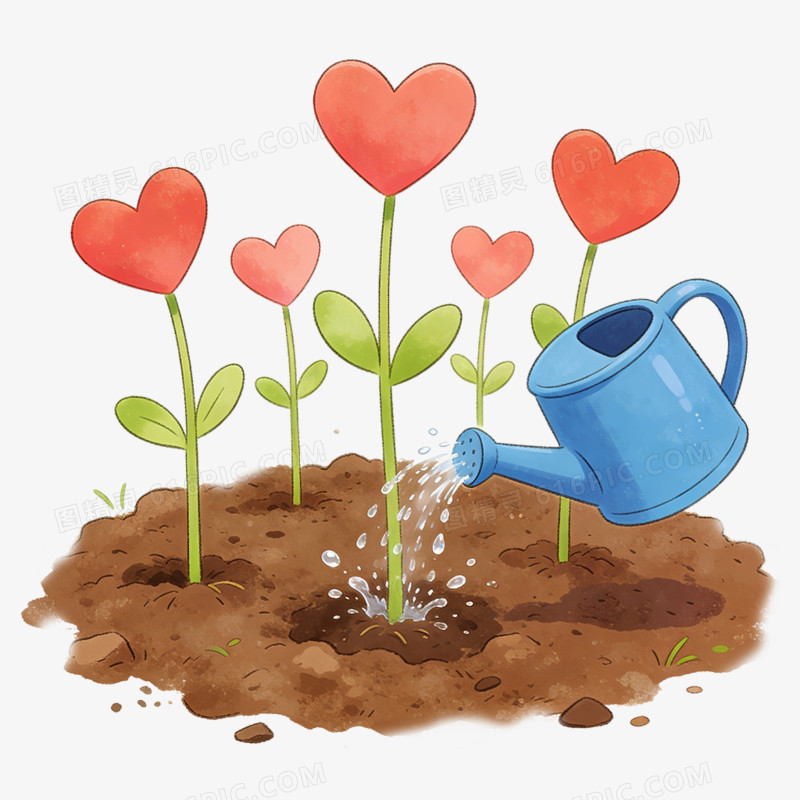 卡通手绘心理压力大免抠元素