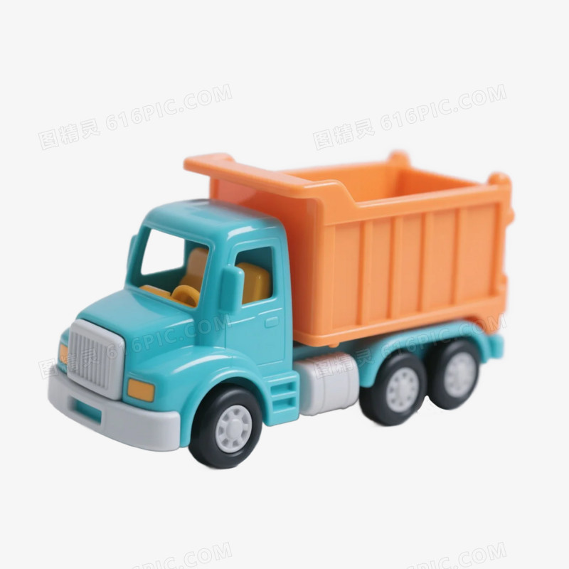 实物儿童益智玩具玩具车卡车免抠元素