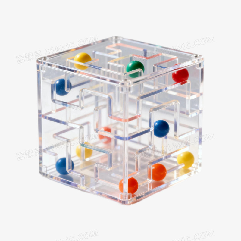 正方形迷宫益智玩具