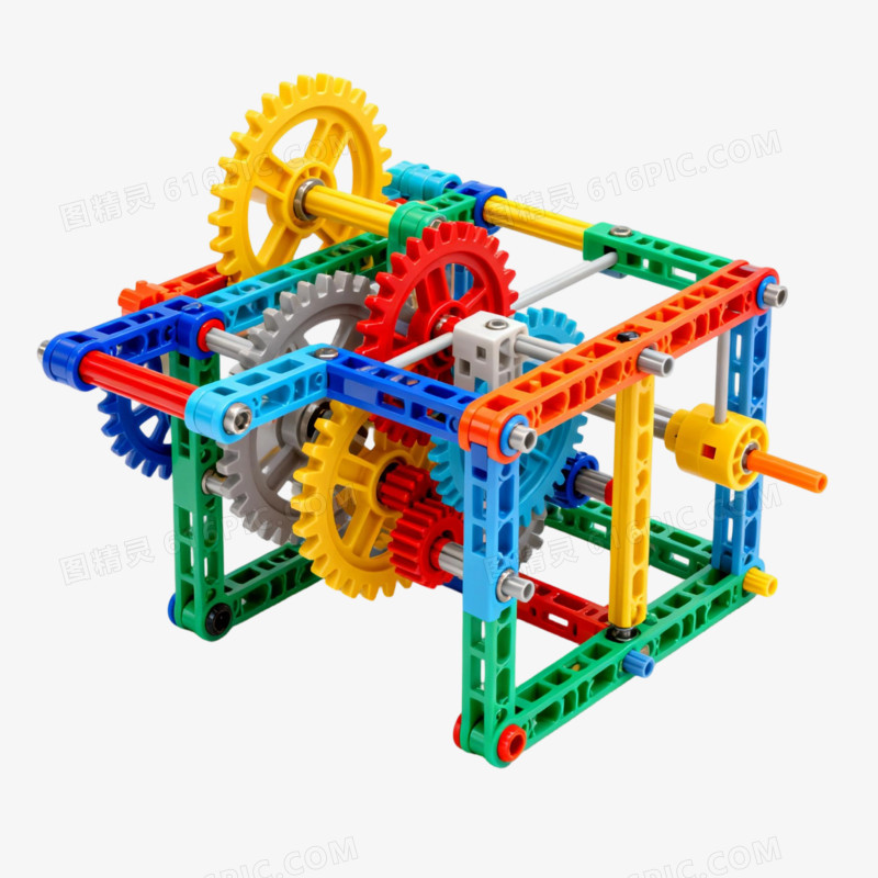 齿轮机械组益智玩具