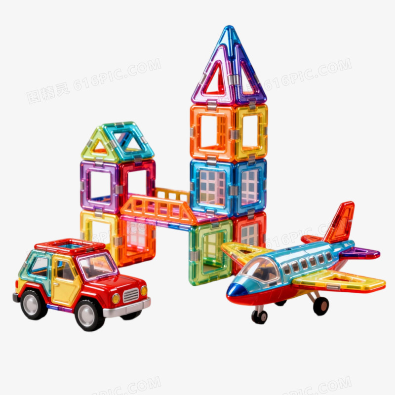 磁性积木套装玩具