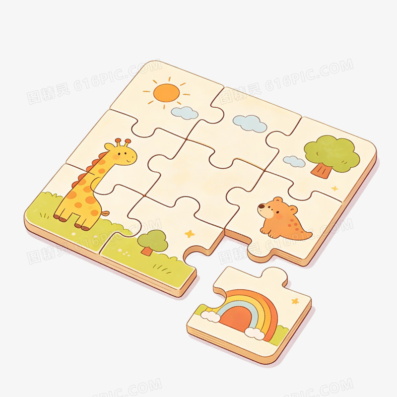 儿童益智玩具免抠元素
