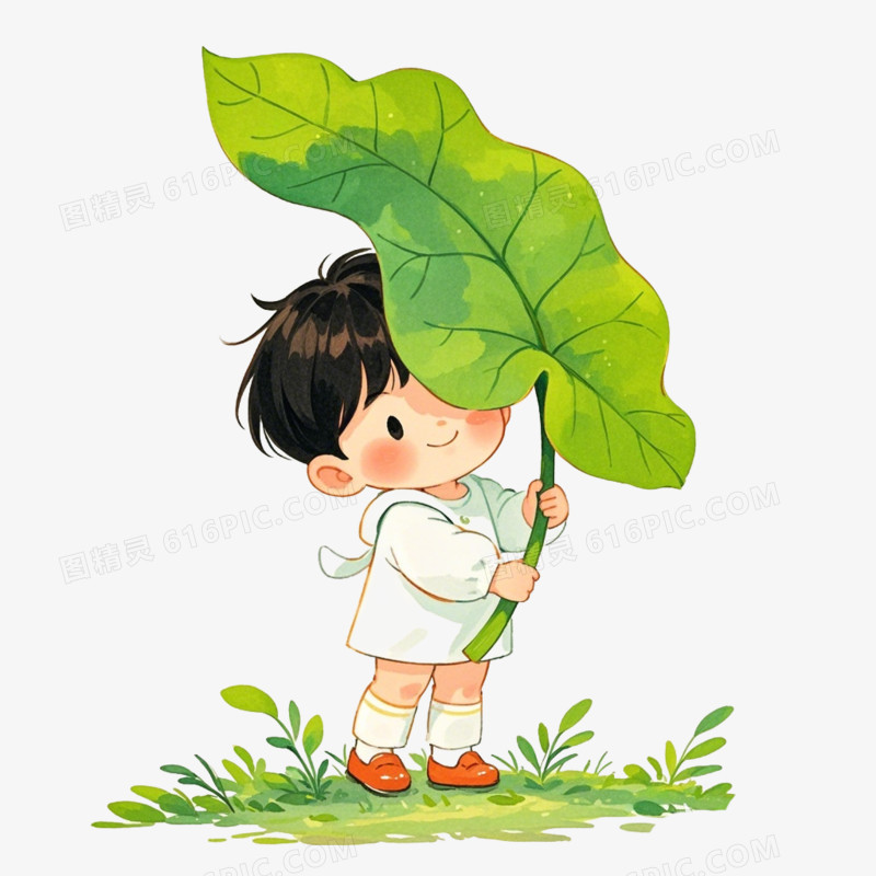 卡通立春节气免抠元素