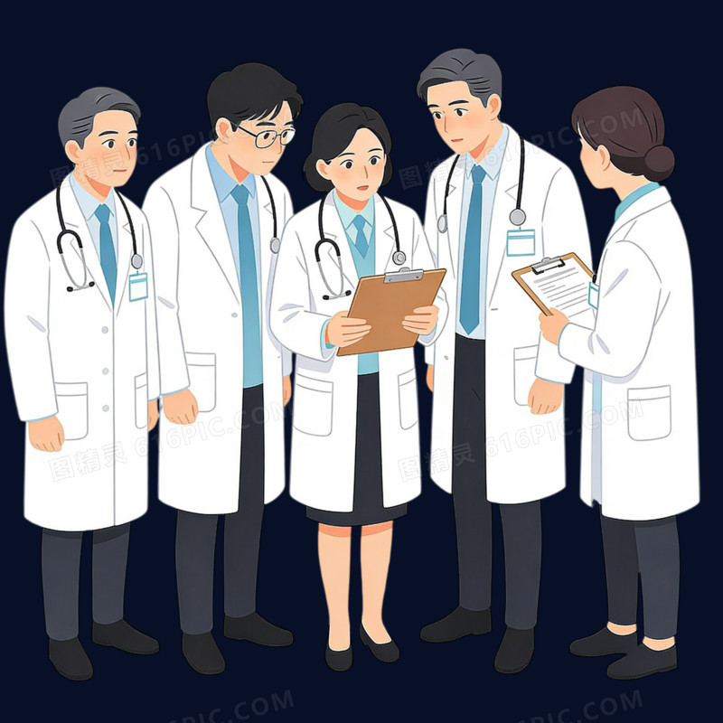 卡通手绘风讨论免抠元素