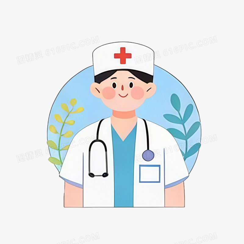 妇女节女王节女神节医生形象ai免抠元素