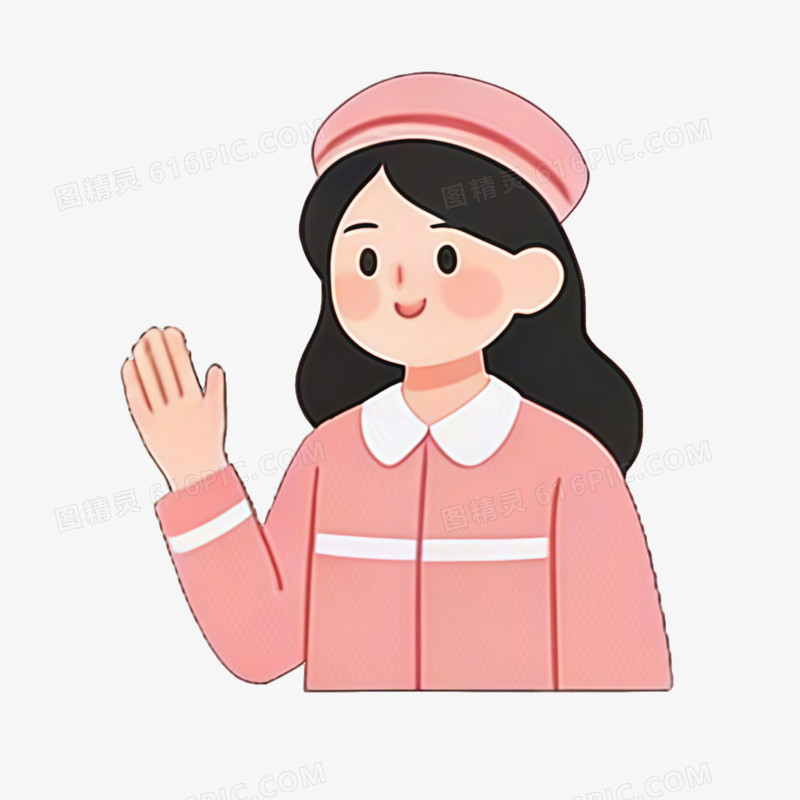 妇女节女王节女神节护士装饰ai免抠元素