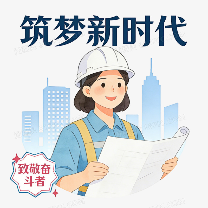 妇女节女王节女神节筑梦新时代建工时候ai免抠元素