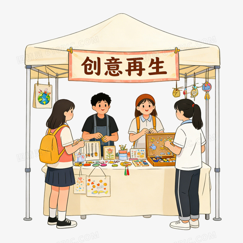 公益慈善事业义卖ai免抠元素